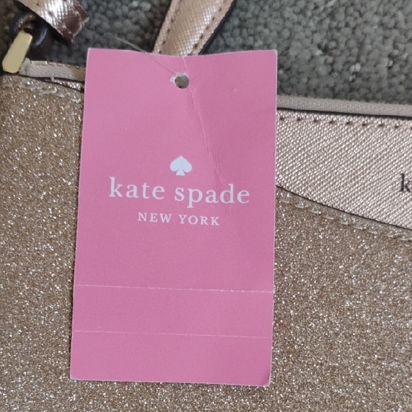 Kate Spade Glittering Rose Gold Crossbody Bag - Picture 3 of 8